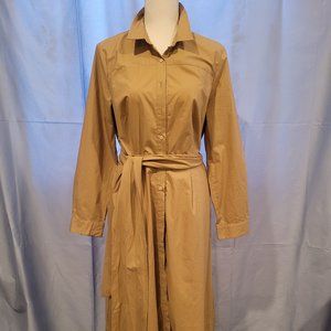 J.CREW  NWT  beige shirt dress